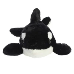 Aurora Flopsie 12" Splash Orca Black Stuffed Animal