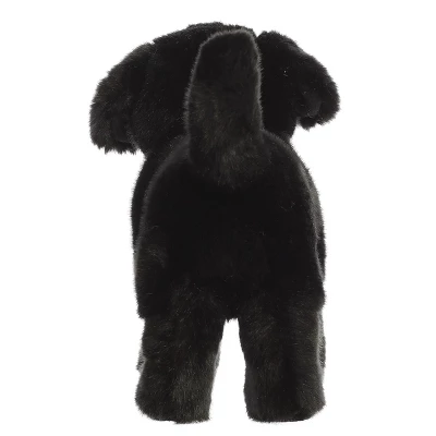 Aurora Miyoni 10" Black Labrador Black Stuffed Animal 3 Aurora Miyoni 10" Black Labrador Black Stuffed Animal - Image 3