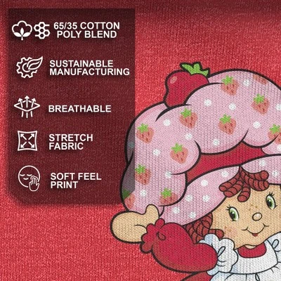 Men's Strawberry Shortcake Custard In The Berry Basket T-Shirt 2 Men's Strawberry Shortcake Custard In The Berry Basket T-Shirt - Image 2