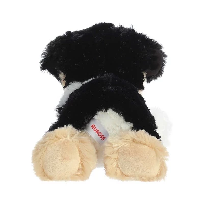 Aurora Flopsie 12" Auzzie Australian Shepherd Black Stuffed Animal 3 Aurora Flopsie 12" Auzzie Australian Shepherd Black Stuffed Animal - Image 3