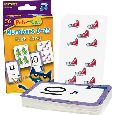 Teacher Created Resources Pete The Cat Numbers 0-25 Flash Cards 1 Teacher Created Resources Pete The Cat Numbers 0-25 Flash Cards
