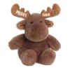 Aurora Medium Brown JUST SAYIN' 7.5" Merry Christmoose Witty Stuffed Animal