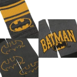 Batman Logo Play Mens Athletic Crew Socks 3 Pack -Toys Sale Store GUEST f05f156f 05f8 4571 ba0c e785a898a708