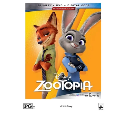 Disney Zootopia (Blu-ray + DVD + Digital) 1 Disney Zootopia (Blu-ray + DVD + Digital)