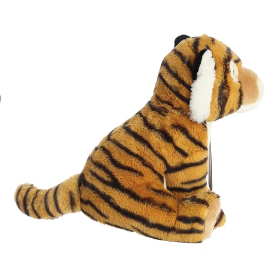 Aurora Medium Tiger Eco Nation Eco-Friendly Stuffed Animal Brown 10" 2 Aurora Medium Tiger Eco Nation Eco-Friendly Stuffed Animal Brown 10" - Image 2