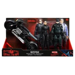 DC Comics Batman Batcycle Pack With 4 Figures (Target Exclusive)