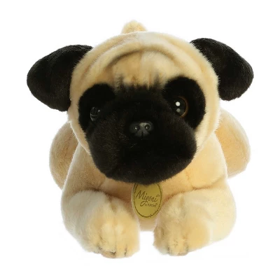 Aurora Miyoni 11" Pug Brown Stuffed Animal 1 Aurora Miyoni 11" Pug Brown Stuffed Animal