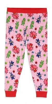 PJ Masks Toddler Girls' Gekko Catboy Owlette Title Logo Sleep Pajama Set Pink 4 PJ Masks Toddler Girls' Gekko Catboy Owlette Title Logo Sleep Pajama Set Pink - Image 4