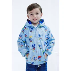 Disney Pixar Zip Up Waterproof Hooded Rain Jacket Coat Infant