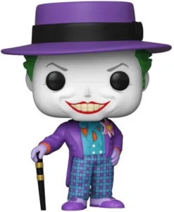 Funko Movies Pop! Heroes & Villains: The Batman Movie Of 1989 - Jack Nicholson - Joker With Hat