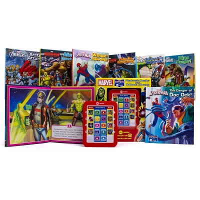 Pi Kids Marvel Electronic Me Reader And 8-Book Library Boxed Set 2 Pi Kids Marvel Electronic Me Reader And 8-Book Library Boxed Set - Image 2