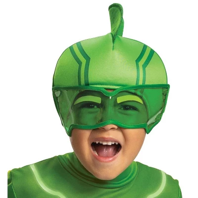 Hasbro Toddler PJ Masks Gekko Classic Halloween Costume Jumpsuit With Headpiece 4-6 3 Hasbro Toddler PJ Masks Gekko Classic Halloween Costume Jumpsuit With Headpiece 4-6 - Image 3