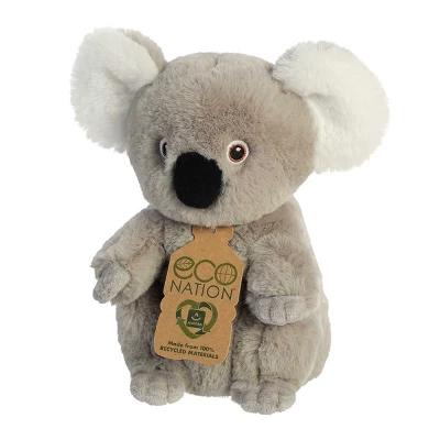 Aurora Small Koala Eco Nation Eco-Friendly Stuffed Animal Gray 7.5" 2 Aurora Small Koala Eco Nation Eco-Friendly Stuffed Animal Gray 7.5" - Image 2